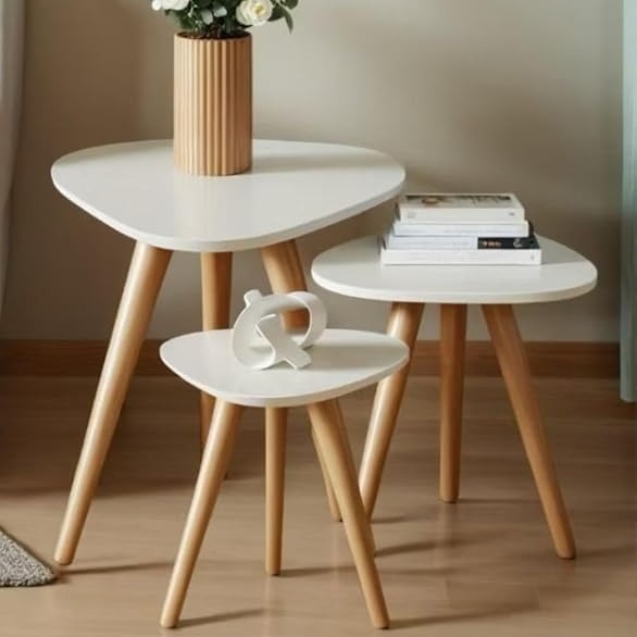 Nesting Tables 3 Piece Coffee Side Table