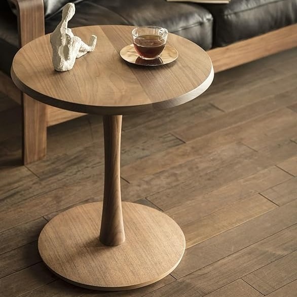 Foldable Coffee Table Small Wooden Side Table